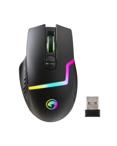Marvo M791W 10000 DPI Dual Mode Wireless Gaming Mouse with 8 Programmable Buttons - Black