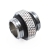 XSPC G1/4" 5mm Male to Male Static Extender Fitting - Chrome