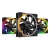 be quiet! Light Wings 120 mm PWM Case Fan Triple Pack - Black