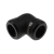 XSPC 14mm PETG Rigid Tubing Elbow Fitting - Matte Black