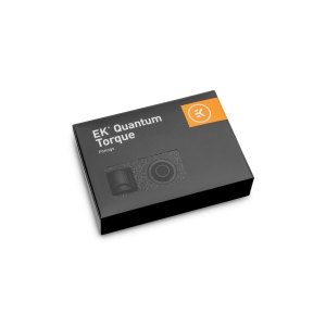 EKWB EK-Quantum Torque STC 10/13mm 3/8" ID 1/2" OD Compression Fitting 6 Pack - Black