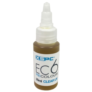 XSPC EC6 Recolour coolant dye - clear UV - 30 ml