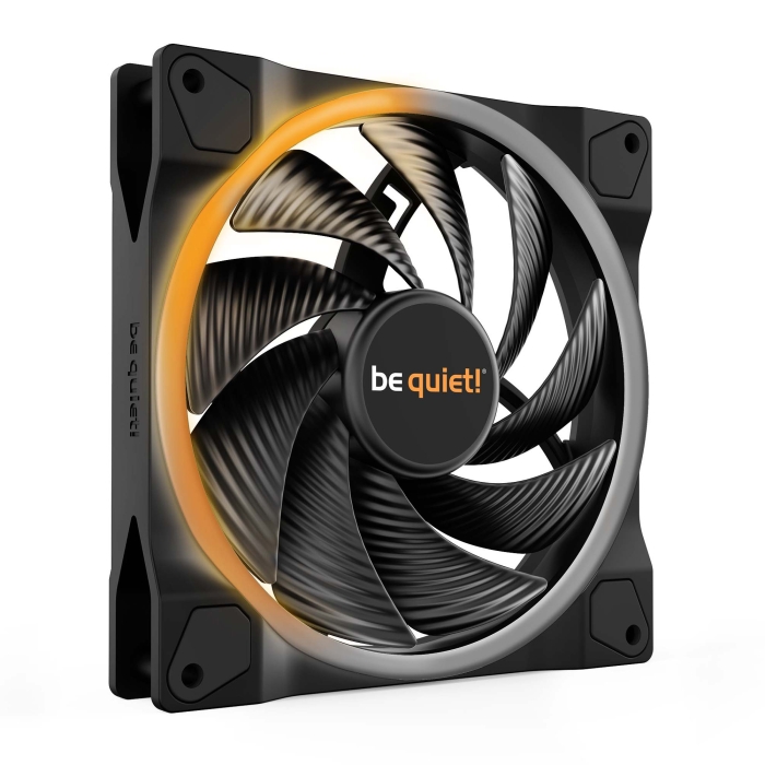 be quiet! Light Wings 140 mm PWM High Speed Case Fan - Black