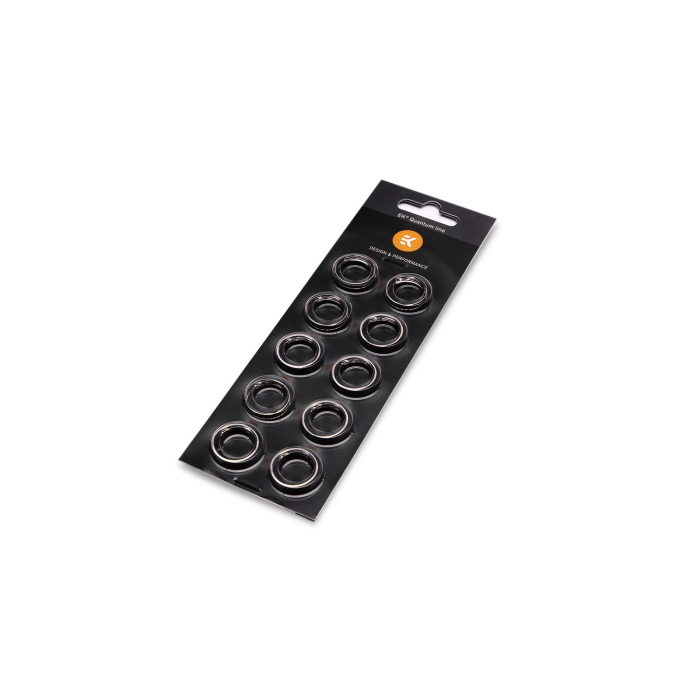EK Quantum Torque Colour Ring 10-Pack STC 10/13 - Nickel