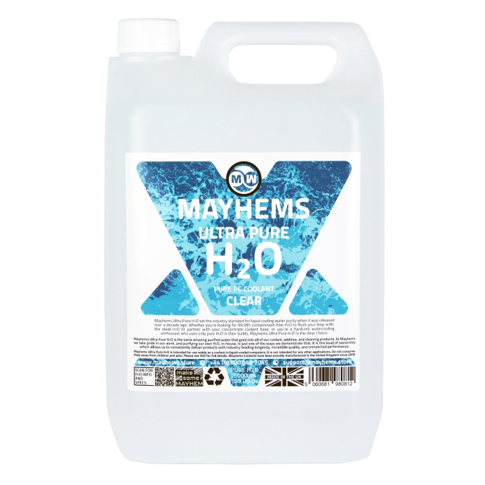 Mayhems Ultra Pure H2O - 5 litre