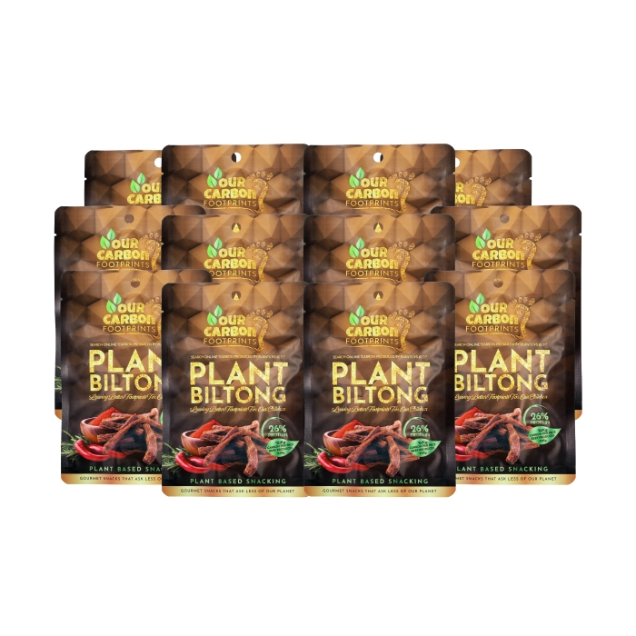 Our Carbon Footprints - Plant Biltong - Box of 12 x 30 g
