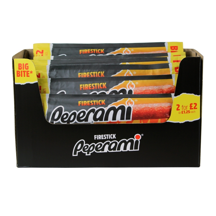 Peperami Big Bites - Firestick Flavour - Box of 20 x 28 g