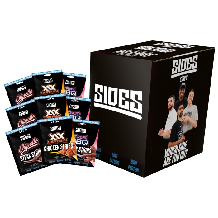Sides - Steak and Chicken Strips Variety Case - Box of 9 x 35 g