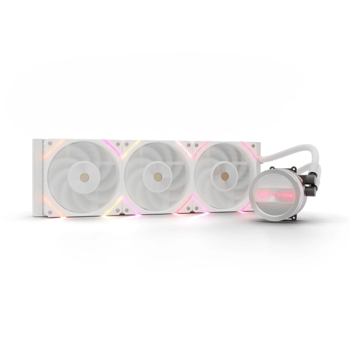 Valkyrie - AIO CPU Liquid Cooler - Dragonfang 360 RGB - White