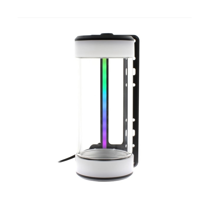 XSPC photon 170 ARGB glass tube reservoir v3 in white