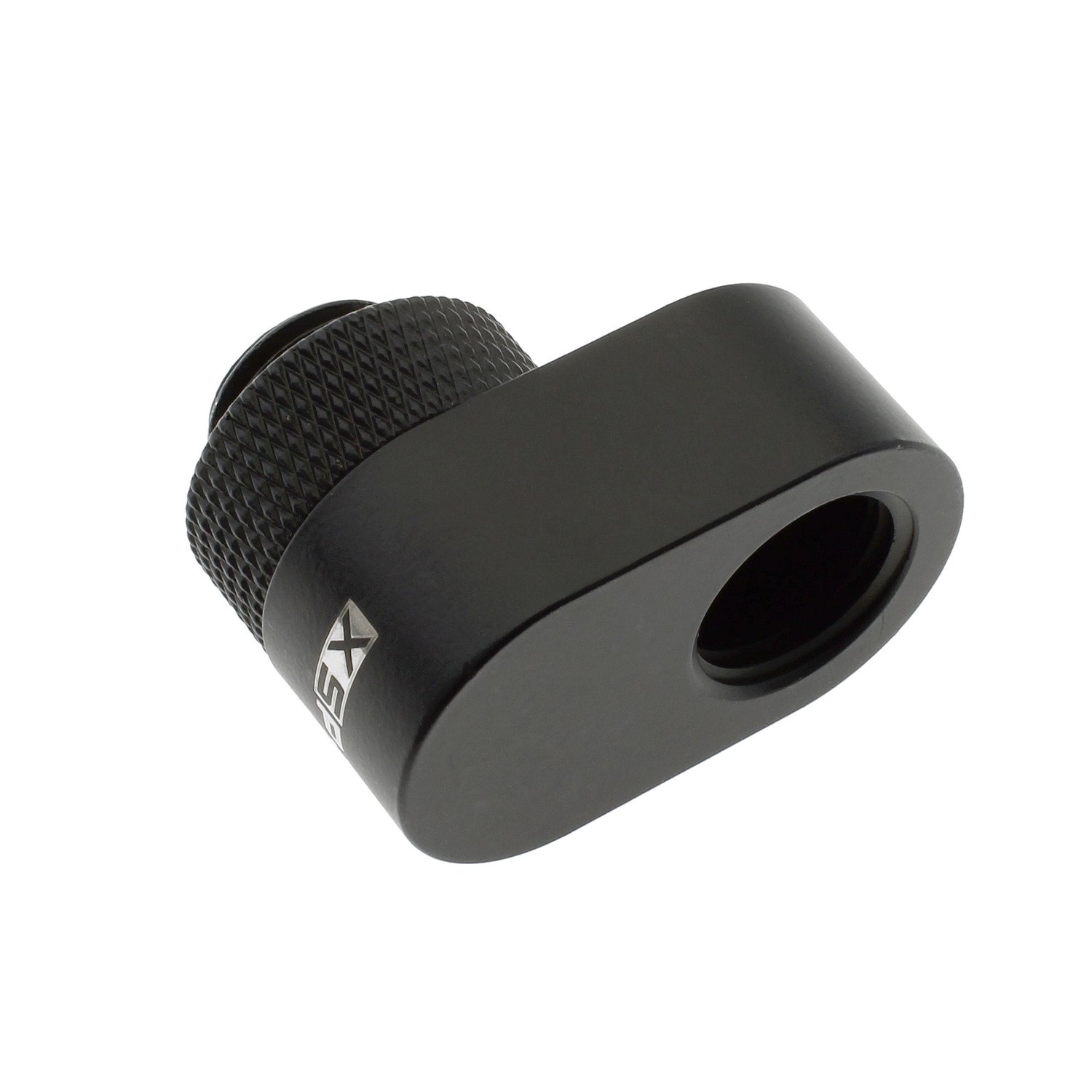 XSPC G1/4 Rotary 14 mm Offset Adapter Fitting - Matte Black ...